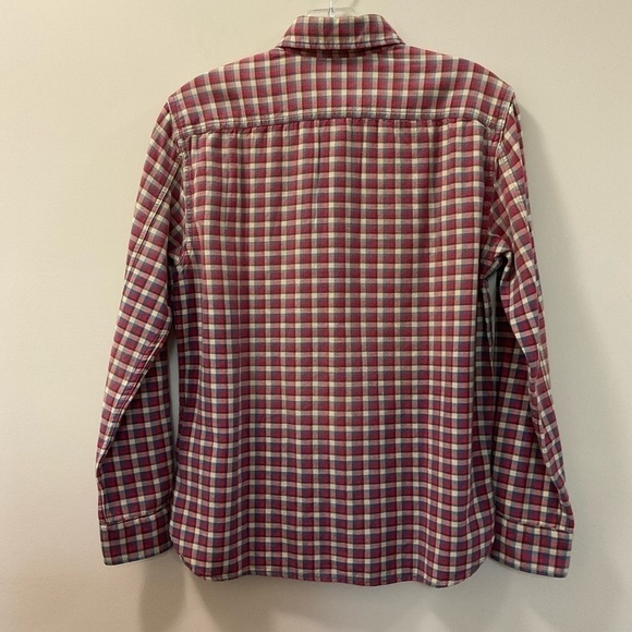 RRL Ladies Multicolor Plaid Long Sleeve Flannel Button Up Shirt Size 1/XS - Picture 5 of 8